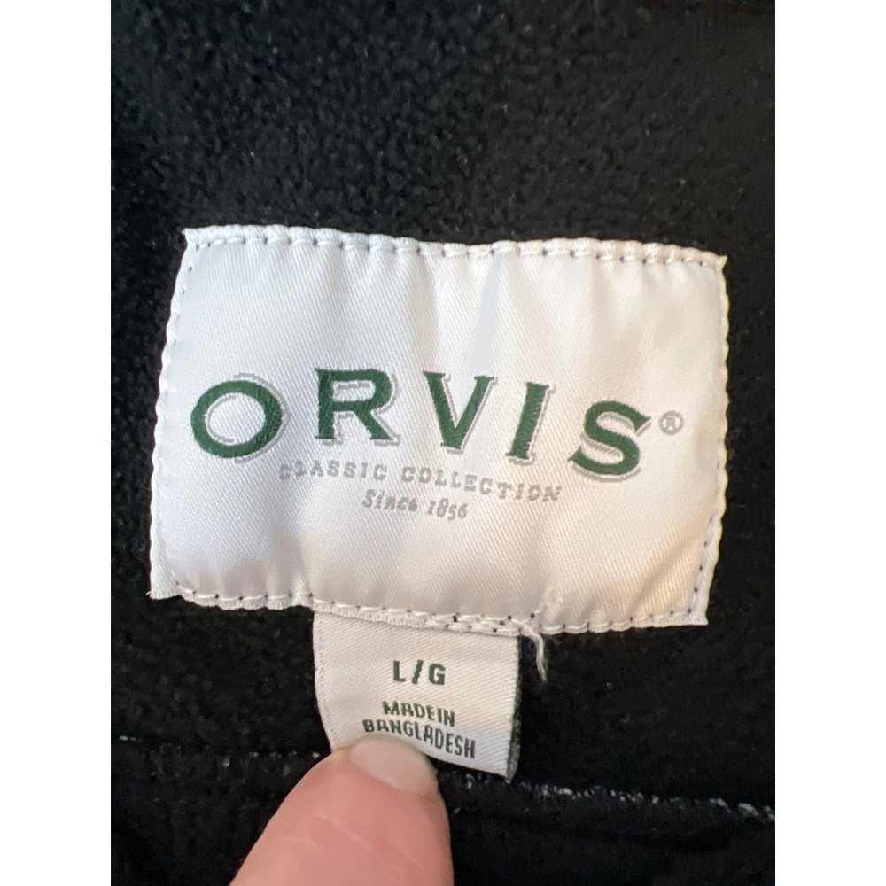 Orvis Classic Collection Womens Large Buffalo Plaid Fleece Lined Shirt Jacket - Picture 4 of 6